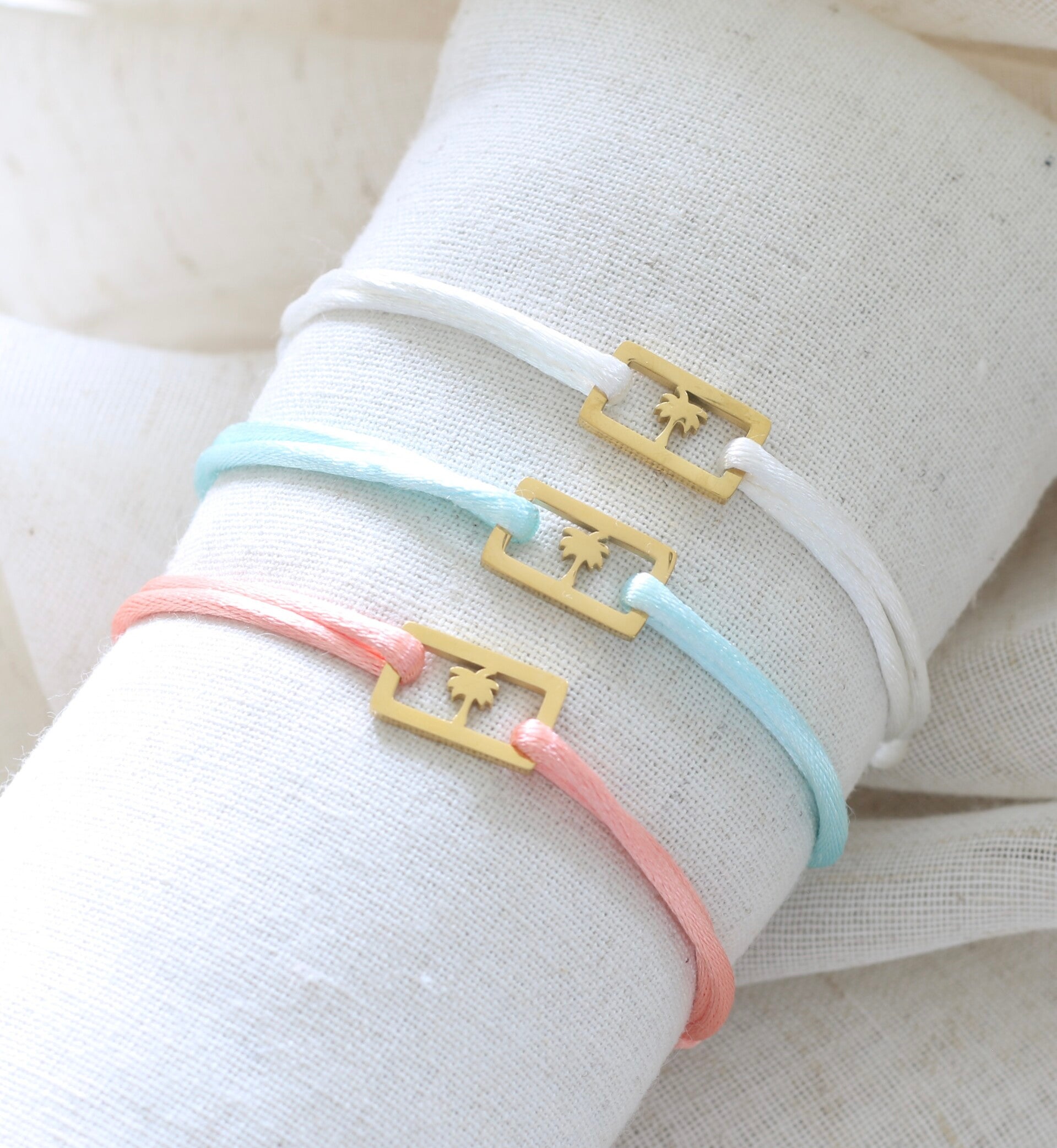 Satijnkoord palmboom