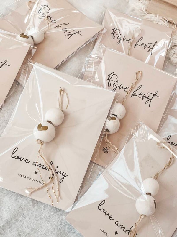 Wenskaart met engeltje