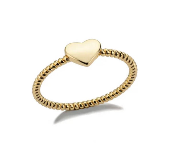 Ring hart stainless steel