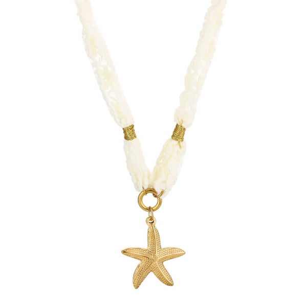 Ketting met kant en ster