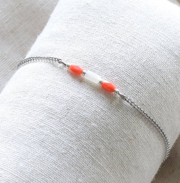 Armbandje summer zilver