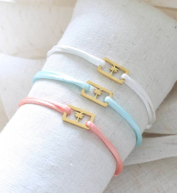 Satijnkoord palmboom