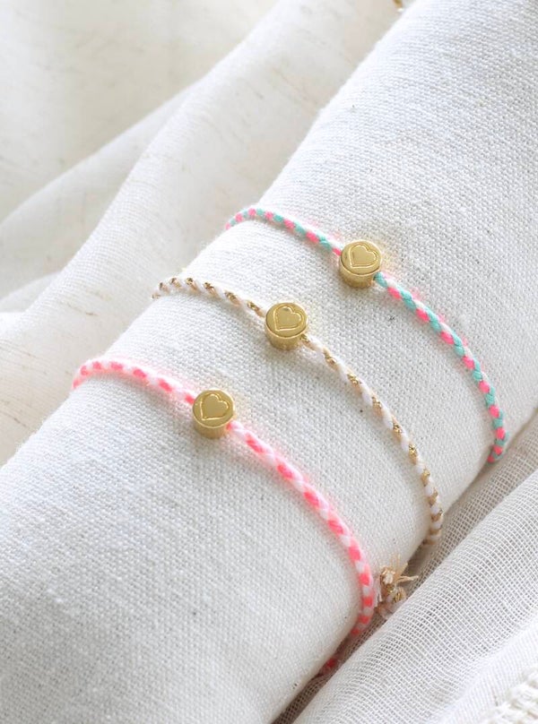 Armbandje hartje kraal