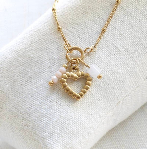 Ketting pink love