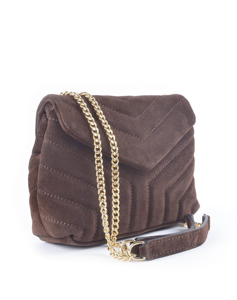 Suede Bag Brown