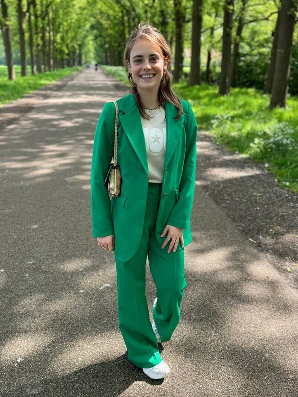 Evie Blazer GROEN