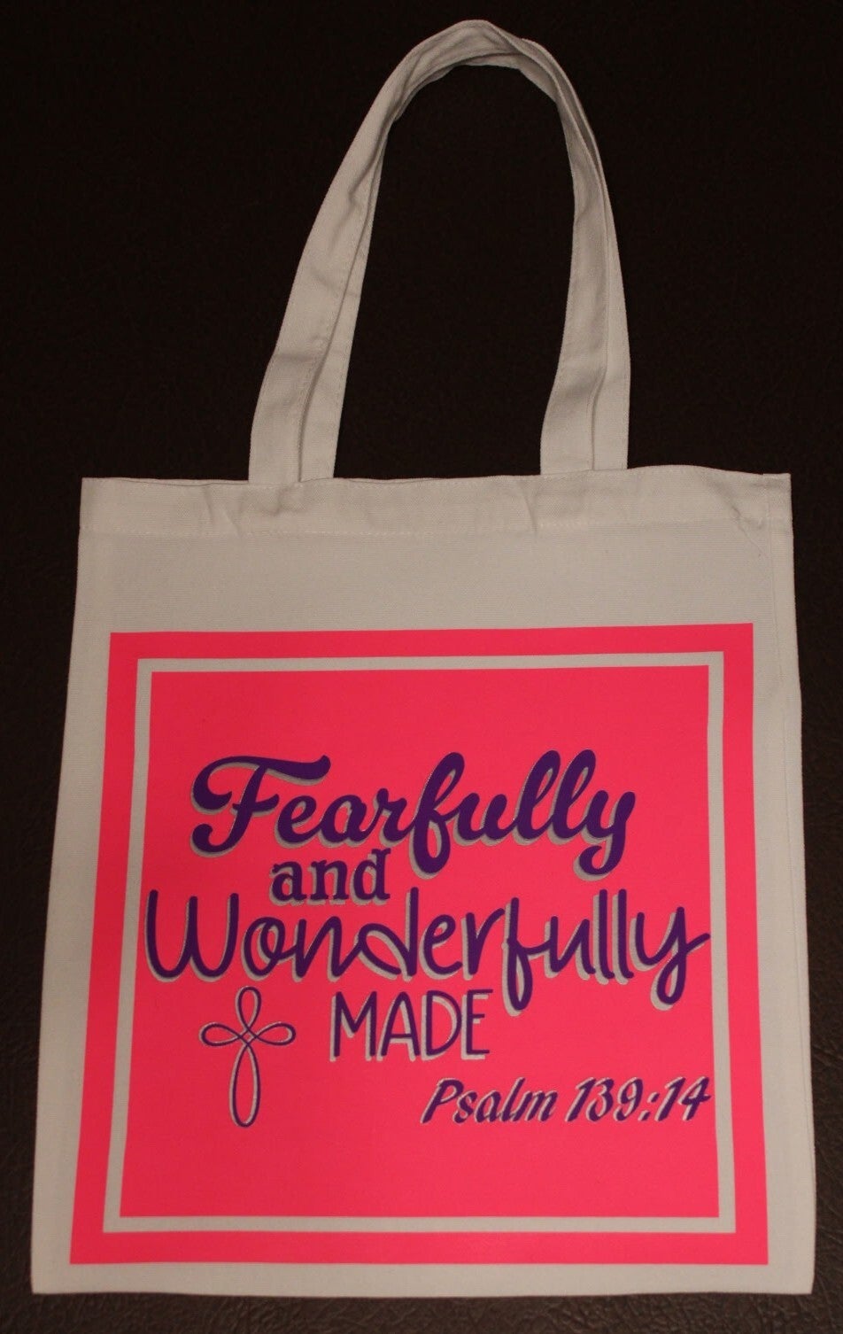 PSALM 139:14 TOTE BAG