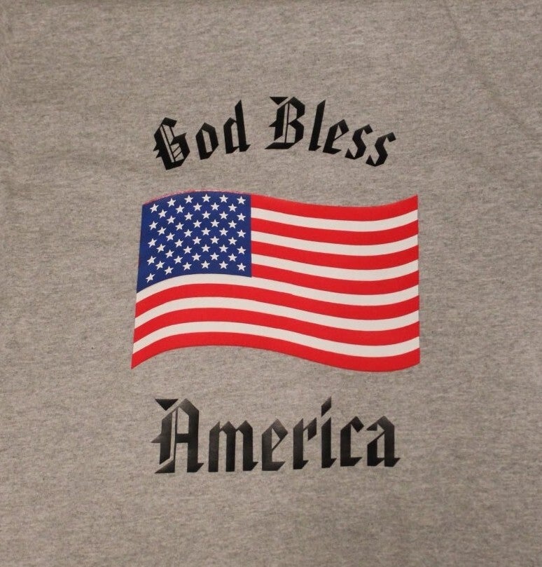 "GOD BLESS AMERICA" YOUTH T-SHIRT