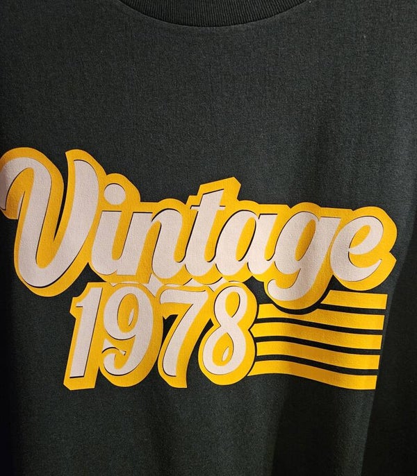 "VINTAGE 1978" T-SHIRT