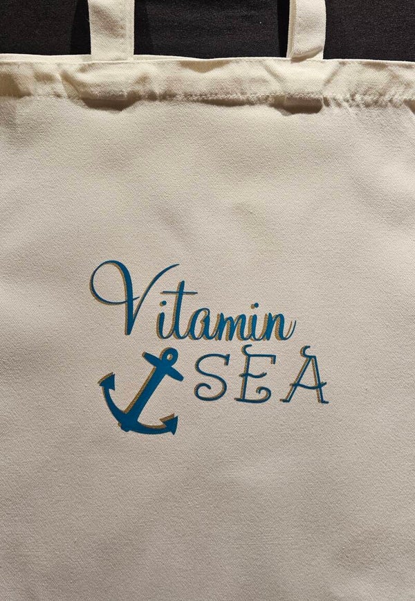 "VITAMIN SEA" TOTE BAG