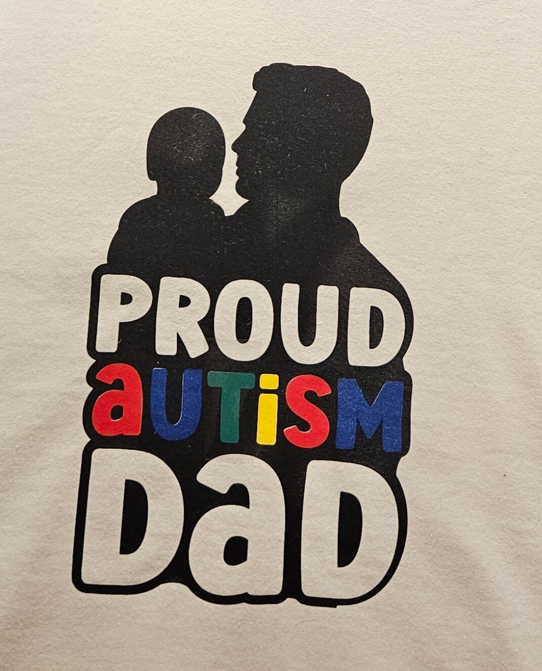 "PROUD AUTISM DAD" T-SHIRT