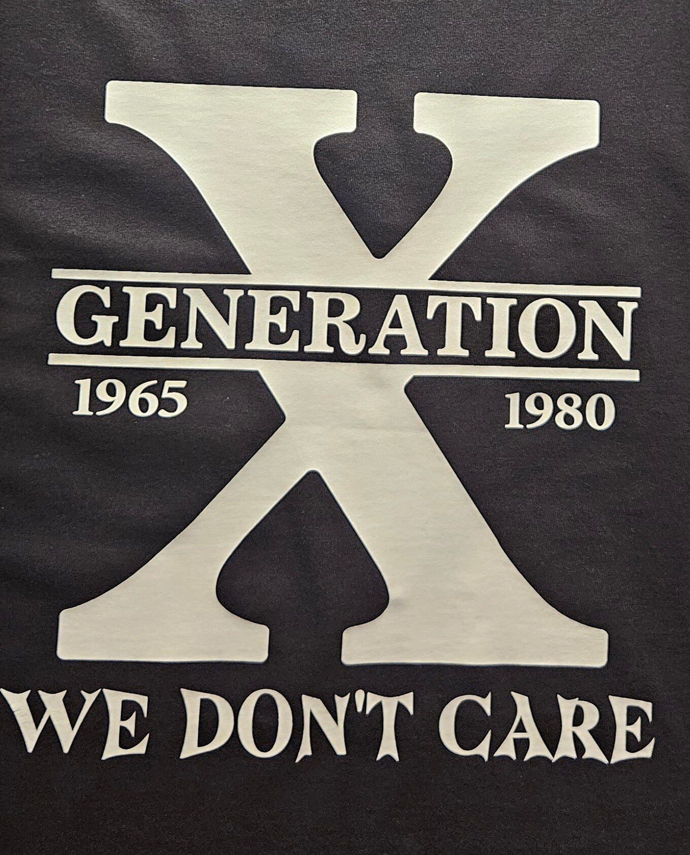 "GENERATION X" T-SHIRT