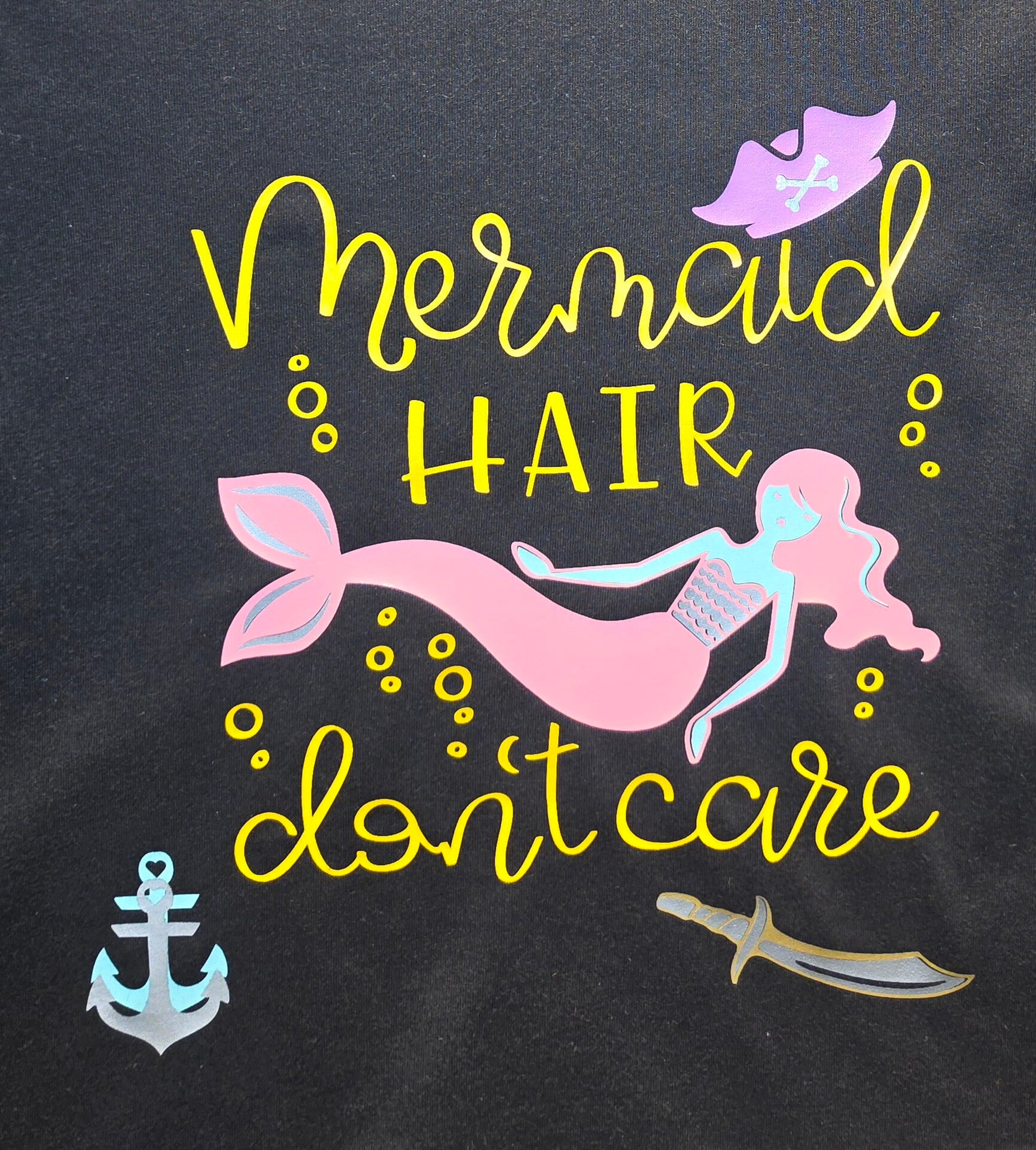 "MERMAID HAIR DON'T CARE" YOUTH T-SHIRT