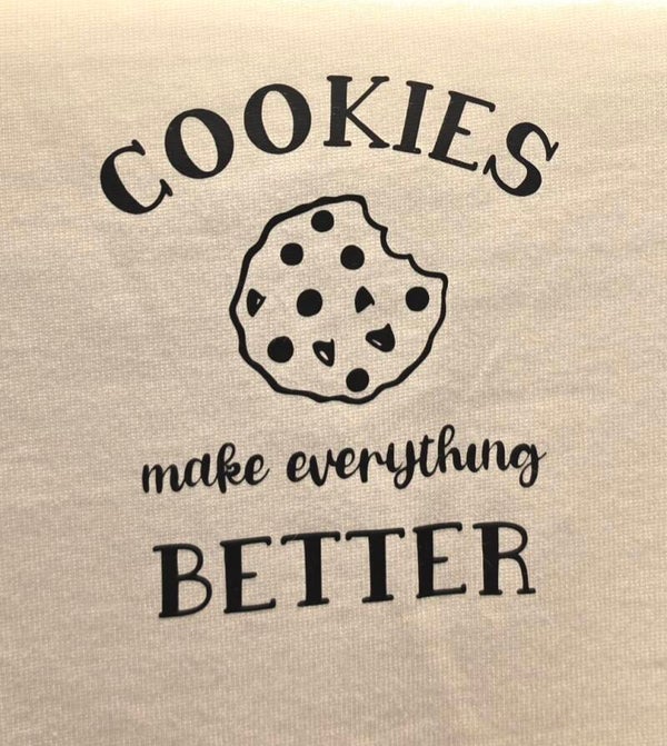 "COOKIES MAKE EVERYTHING BETTER" ONESIE