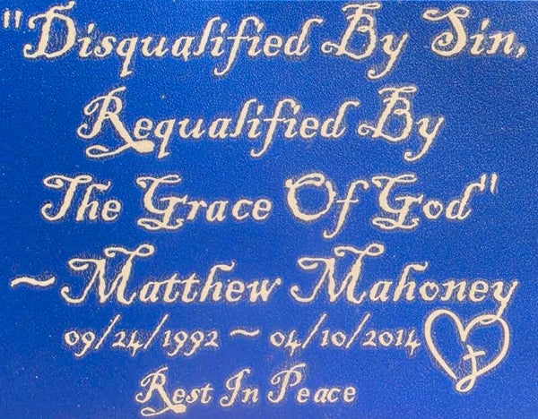 "DISQUILIFIED" VINYL DECAL