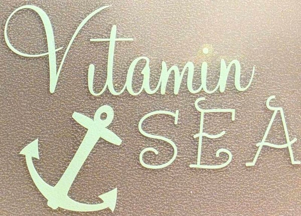"VITAMIN SEA" VINYL DECAL