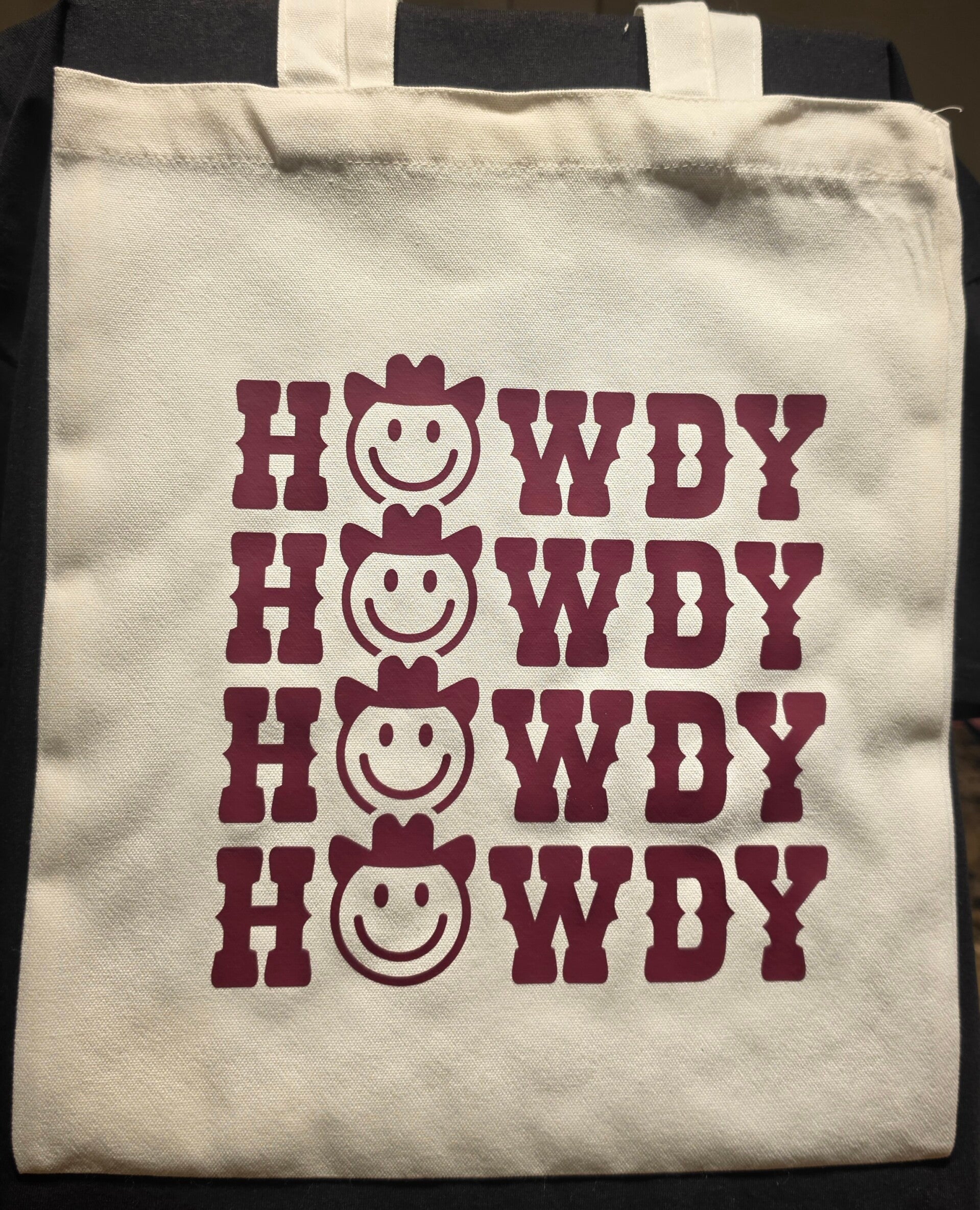 "HOWDY" TOTE BAG