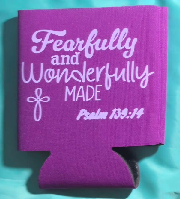 "PSALM 139:14" KOOZIE