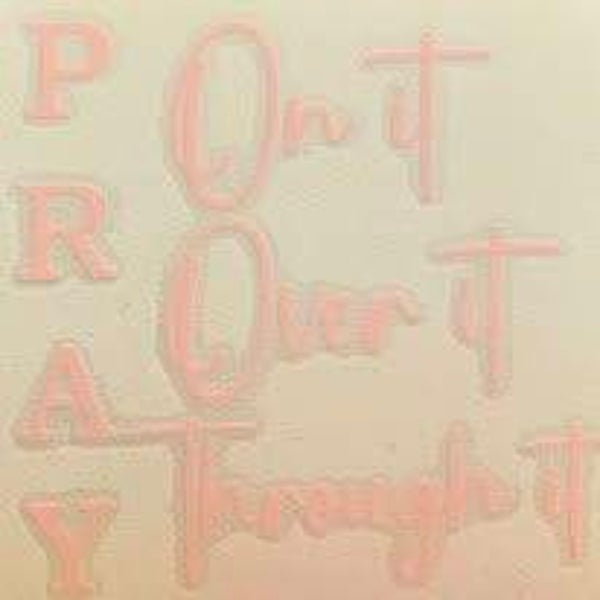 "PRAY" VINYAL DECAL