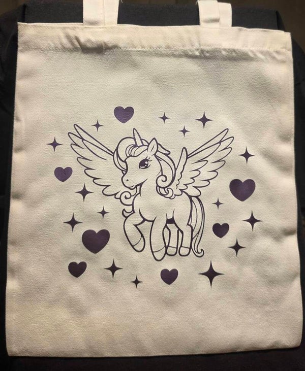 UNICORN/ PEGASUS TOTE BAG