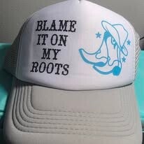 "BLAME IT ON MY ROOTS" HAT