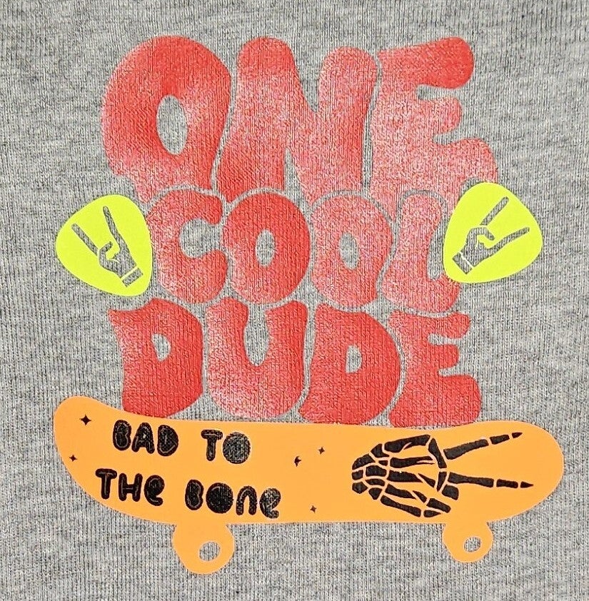 "ONE COOL DUDE" ONESIE