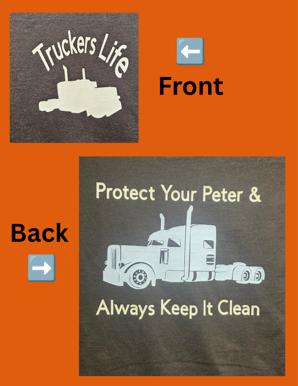 "PROTECT YOUR PETER & ALWAYS KEEP IT CLEAN" T-SHIRT