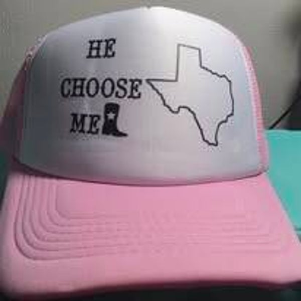 "HE CHOOSE ME" HAT