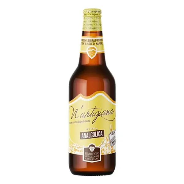 Birra N'Artigiana Analcolica Cartone da 12 bottiglie da 33 cl