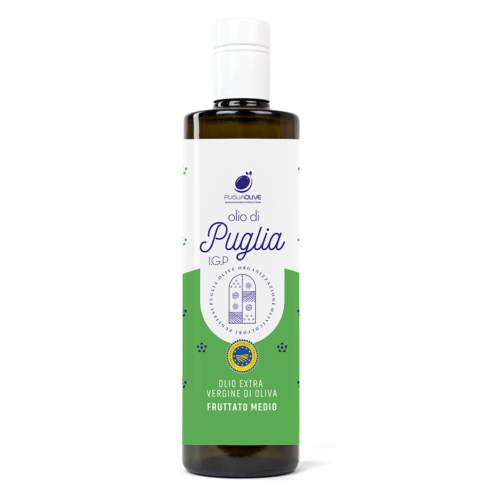 Olio Di Puglia I.G.P.  Fruttato Medio