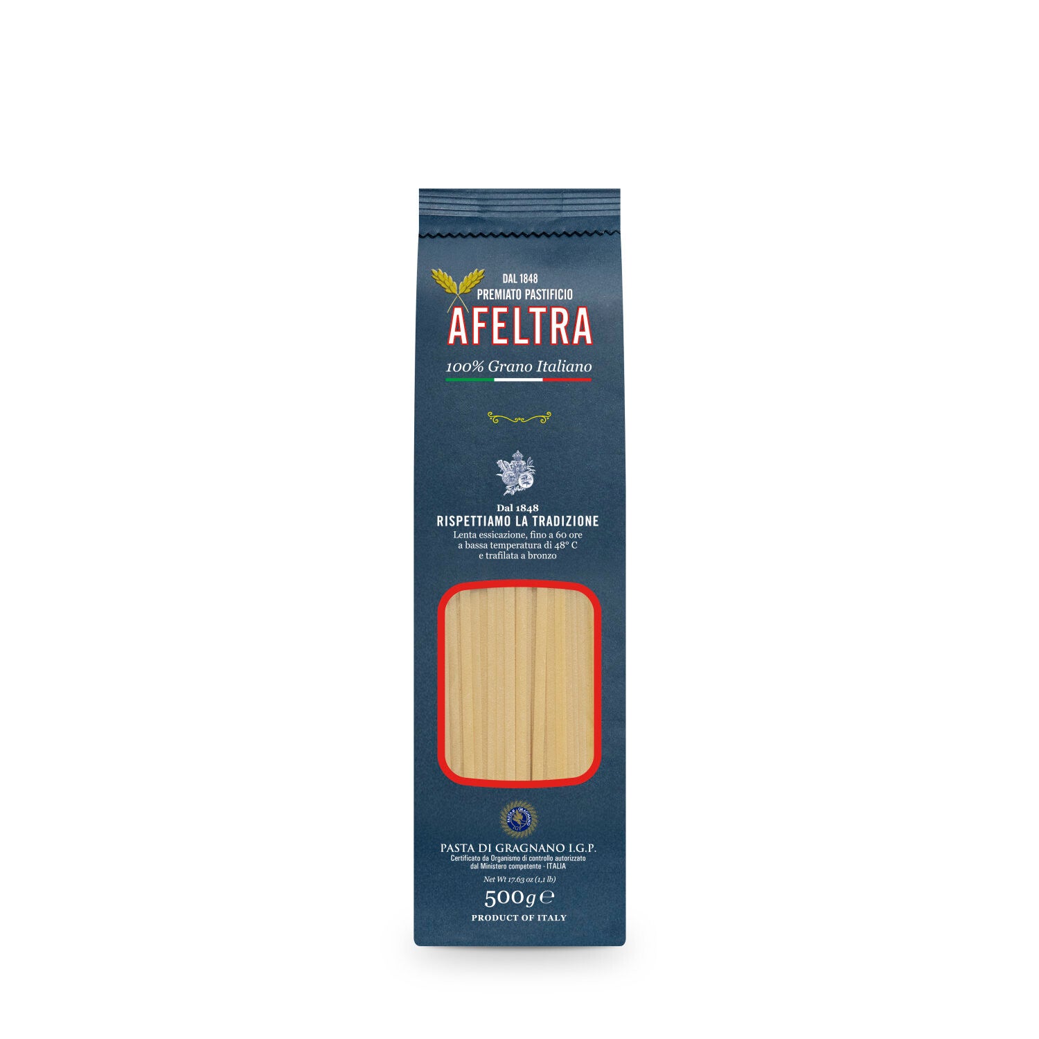 Linguina Afeltra Gragnano -100% Grano italiano IGP Pacco da 500 gr.