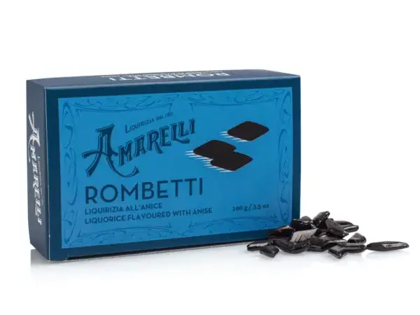 Amarelli - Rombetti – Liquirizia Dura Aromatizzata all’Anice 100gr