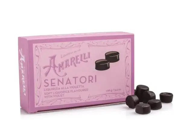 Amarelli - Senatori – Liquirizia Gommosa alla Violetta 100g