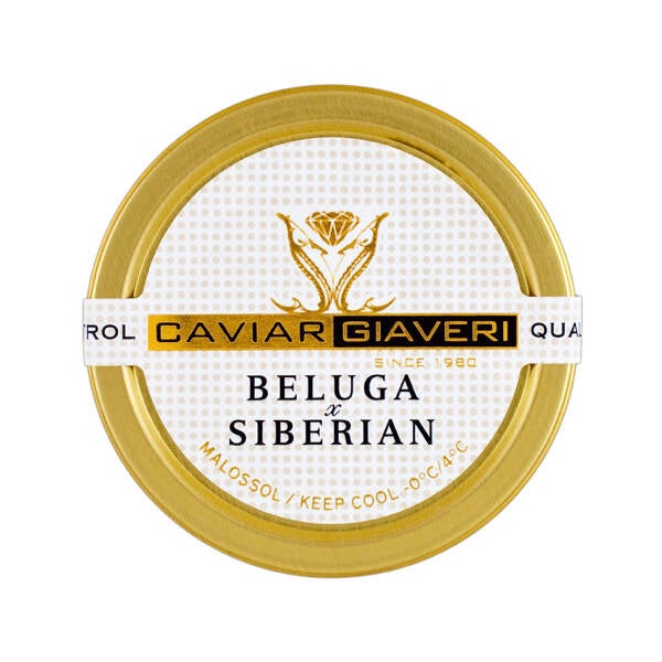 Caviale Beluga Siberian - Giaveri - Conf. 30 gr.