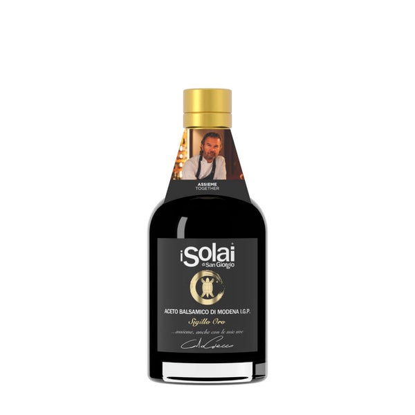 Aceto Balsamico di Modena I.G.P. Sigillo Oro - I Solai di San Giorgio - Carlo Cracco