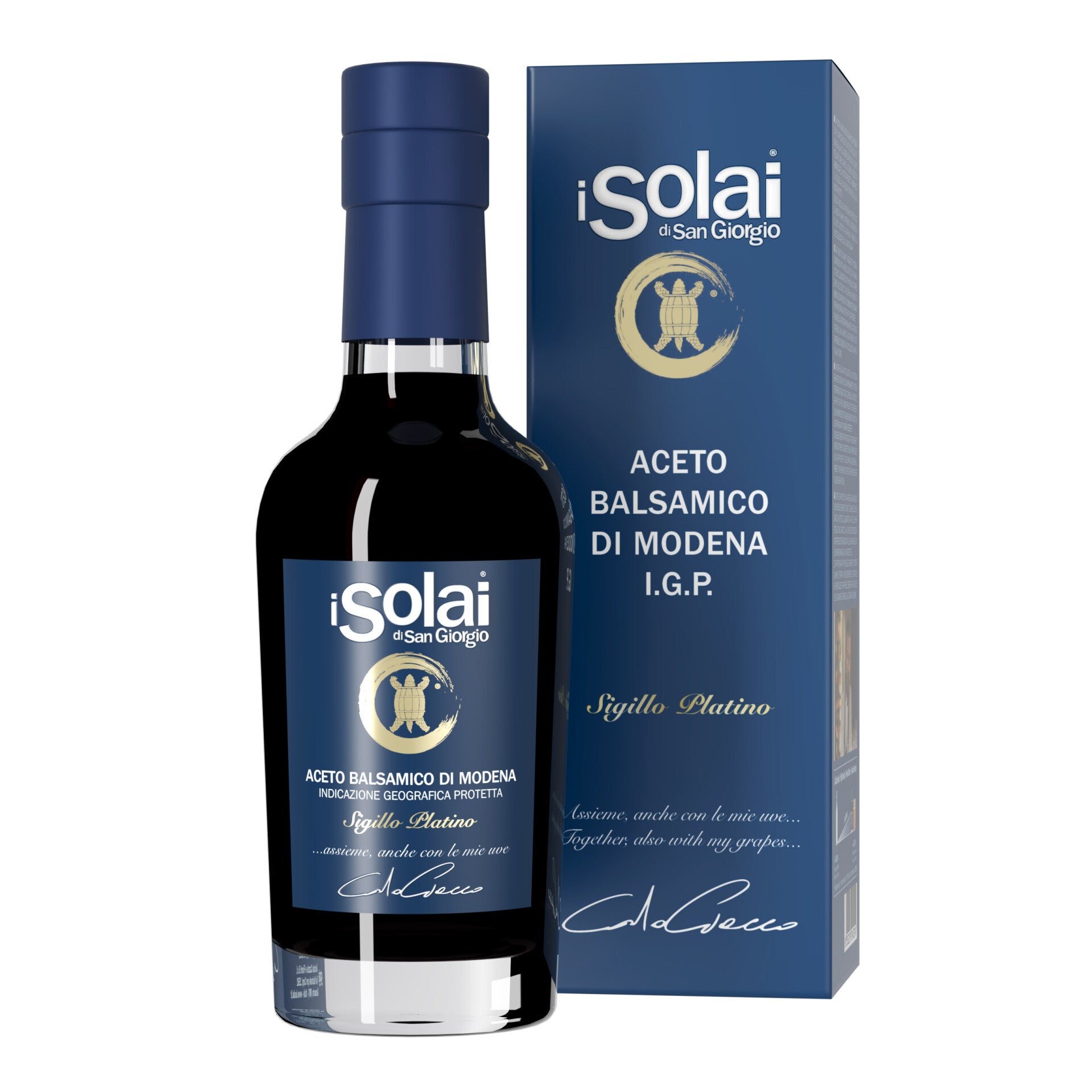 Aceto Balsamico di Modena I.G.P.- Sigillo Platino - I Solai di San Giorgio -  Carlo Cracco