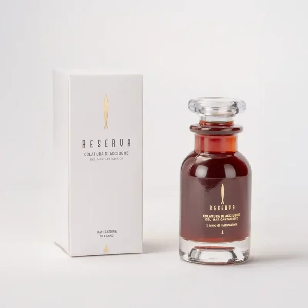 Colatura di Acciughe del Mar Cantabrico Reserva, 1 anno di maturazione – 100g