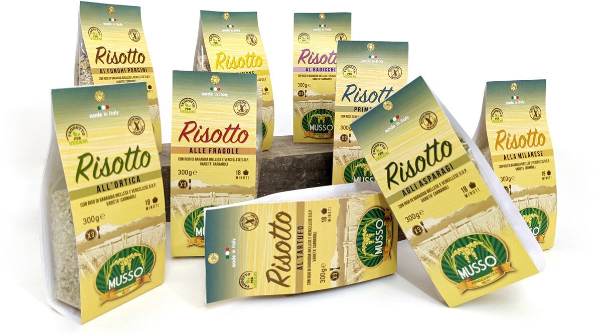 Risotti pronti Musso  conf. 300 gr.