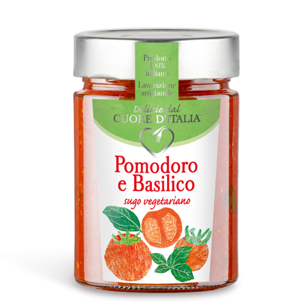 Sugo Vegetariano Pomodoro e Basilico