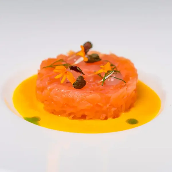 Tartare di Salmone Affumicato Norvegese Coda Nera Classico – 100g
