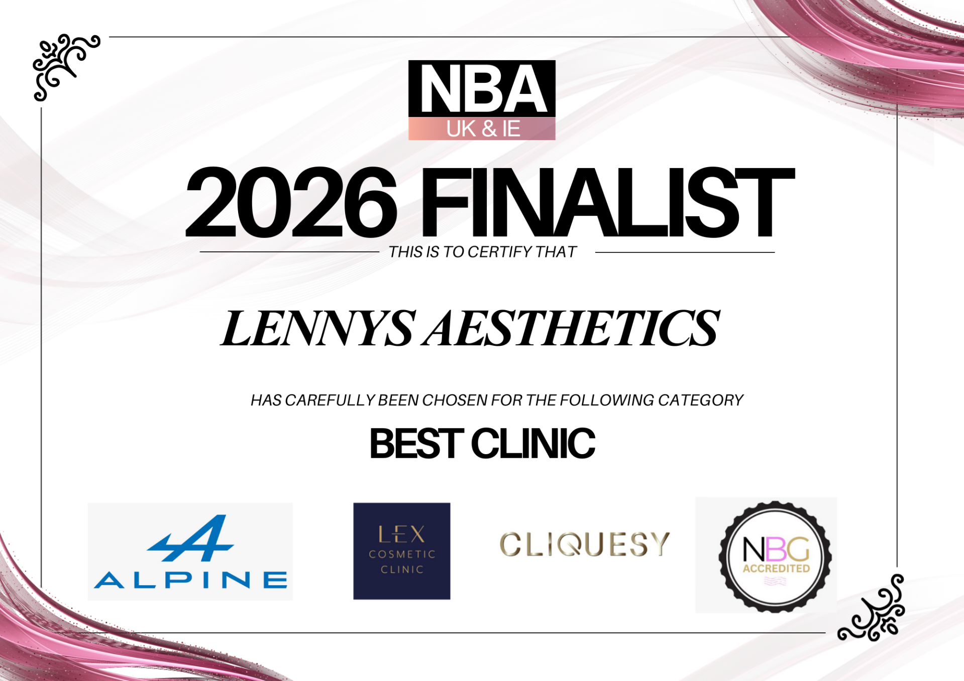 2026 Finalist Best Clinic