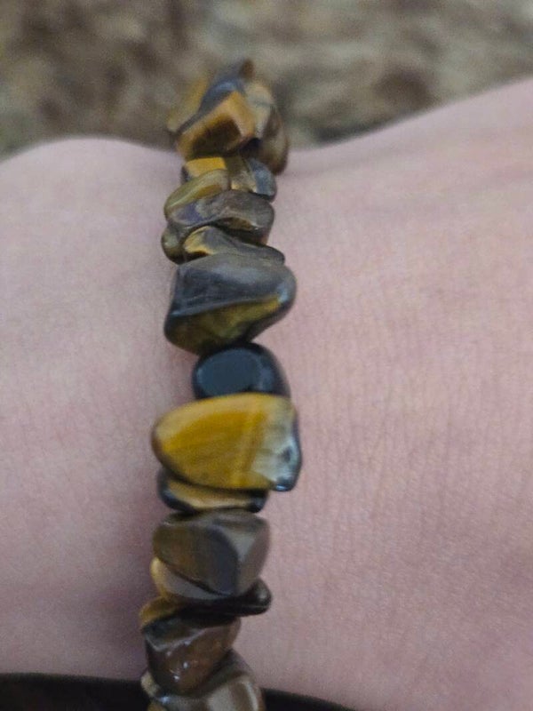 Armband met tijgerstenen