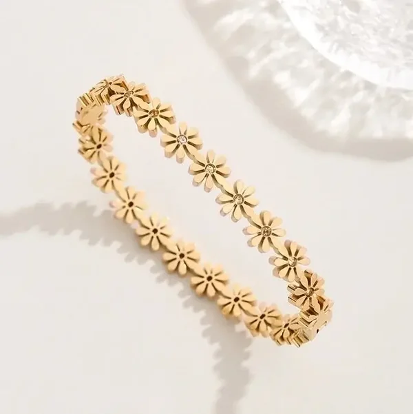 Armband - stainless steel zilver en goud kleur