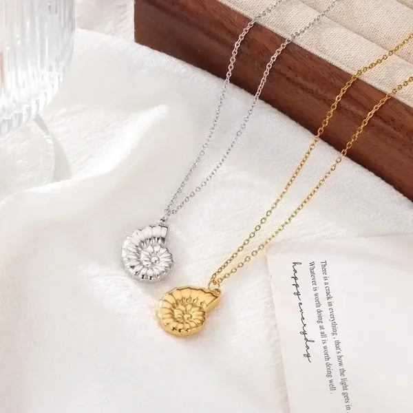 Ketting - stainless steel verguld