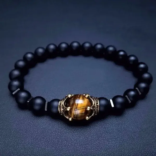 Armband - met steen en kralen