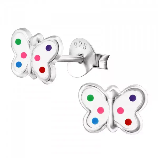 Oorbellen zilver kids