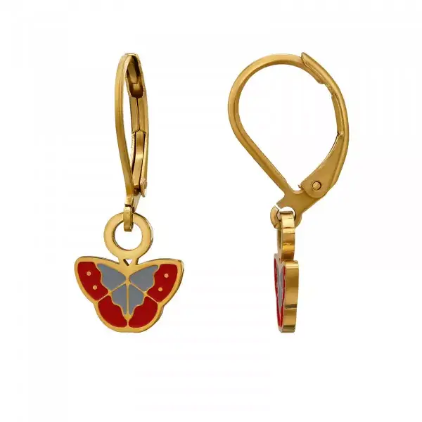 Oorbellen kinderen stainless steel