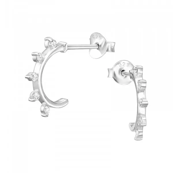 Oorbellen zilver