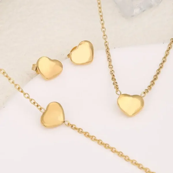 Sieradenset 3-delig stainless steel