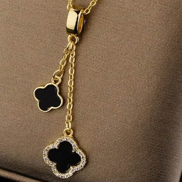 Ketting - titanium verguld